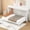 White, variant on Harper & Bright Designs Twin Size Horizontal Murphy Bed, Cabinet Bed Folding Wall Bed, Hidden Murphy Bed for Guest Room Home Office Small Space, White
