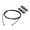 Gray, variant on Quick Release Tension Rope For Yacht Cabinets Adjustable Length Elastic Mesh Net Prevent Falling Objects Sturdy Design
