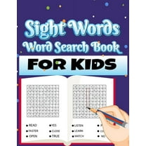 Sight Words Word Search Book for Kids: Large Print Puzzles with High Frequency Words for Kids Learning to Read (Sight Words Word Search Puzzle Books), (Paperback)