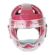 thumbnail image 2 of Casco de Karate, casco de boxeo, casco deportivo con cubierta facial, protección para la cabeza para Taekwondo, artes marciales, Sanda, entrenamiento rojo m, 2 of 8
