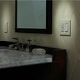thumbnail image 3 of Lutron Sc-2 Claro 2 Gang Wall Plate For Decorator-Style Dimmers, Switches, And Outlets -, 3 of 6