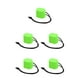 thumbnail image 1 of Wosthever Funda protectora Estilo alto Firme Ligero Apariencia exquisita Válvula de cabeza de botella Diseño distintivo Keep Diving Green Verde 5piezas, 1 of 6