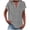 Grey_002, variant on Fgnfyis Womens Short Sleeve Tops Women's Summer Tank Loose Fit Pleated V Neck Sleeveless Top Curved Flowy T Shirts for Women Beige_001 L