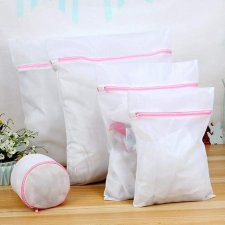 

NUZYZ 5Pcs Clothes Bra Underwear Socks Laundry Bags Mesh Net Washing Pouch