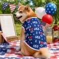 thumbnail image 6 of Yhmxh American Flag Striped Star Dog Vest, Breathable Mesh Sleeveless Pet T-Shirt, Patriotic USA Themed Puppy Clothes for Independence Day, Summer Daily Walking and Holiday Party Dress Up, 6 of 7