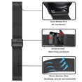 thumbnail image 2 of Correa milanesa de 22 mm y 20 mm para Samsung Galaxy Watch 6, 5, 4, 44 mm, 40 mm, S3 Active 2, pulsera Amazfit, Huawei GT 2, 3, 4, 46 mm y 2e, 2 of 5