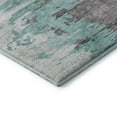 thumbnail image 4 of Addison Rugs Mayfield Washable Transitional Modern Teal Rectangle Rug, 1'8" x 2'6", 4 of 5
