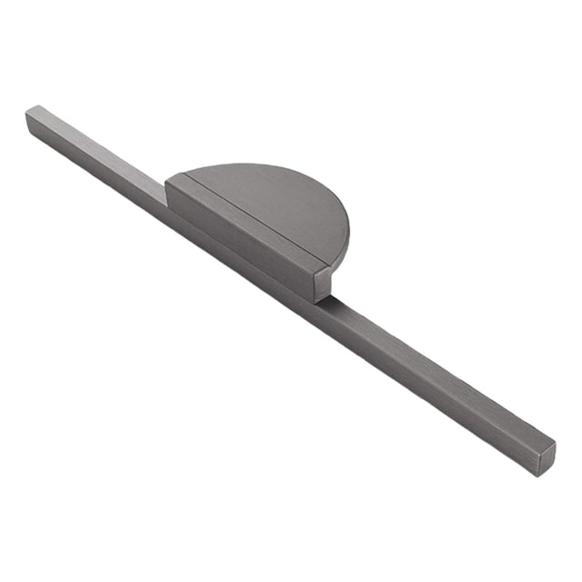 Extra Long Cabinet Handles 8 Inch Semi-Circular Pulls, Modern Brushed Kitchen Drawer Wardrobe Cupboard Door Pulls, Easy Install Hardware, 1 Handle