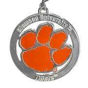 Fan Frenzy Gifts NCAA Clemson Tigers Silver 2" Ornament