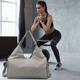 thumbnail image 2 of Yoga Bag for Women, Sports Fitness Hand Luggage Bag, Wear-Resistant Large Capacity Storage Bag for Travel and Workout Gear, 2 of 9