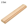 thumbnail image 3 of Unique Bargains 4pcs Wooden Drawer Slides, Wood Center Guide Track, Center Mount Drawer Slides Replacement 12'(30 CM), 3 of 5