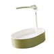thumbnail image 4 of Baño automático para pájaros, bañera para loros, espaciosa caja de ducha automática ajustable para agapornis, cacatúas, periquitos y cotorras. Verde en forma de U, 4 of 8