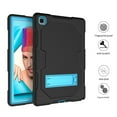 thumbnail image 6 of Allytech Galaxy Tab A7 10.4" Case 2020 SM-T500 T505 T507, Protection Drop Proof Kickstand [Without Screen Protector] Kids Friendly Cover Case for Samsung Galaxy Tab A7 10.4" T500, Black/Blue, 6 of 7