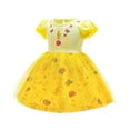 thumbnail image 4 of WIBACKER 1-6T Toddler Kid Baby Girls Fancy Party Puff Sleeve Princess Dress Cosplay Costume Dress Up, 4 of 13