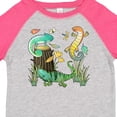 thumbnail image 4 of Inktastic Cute Lizards Hanging out Boys or Girls Toddler T-Shirt, 4 of 5