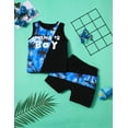 thumbnail image 4 of Boy Clothes Summer Outfits, Baby Boy Clothes Sets with Short Sleeve + Short Pants 2Pcs Set2-3T, 4 of 6