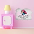 thumbnail image 3 of Watercolor Decal You Can Fill The World With Sunshine Living Room Wall Decal for Family Female Mouse Cherry Blossom Flowers Art Cute Themed Room Décor - Size: 20 In x 14 In, 3 of 5