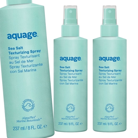 Aquage Sea Salt Texturizing Spray Hair Spray 8 oz - Pack of 3