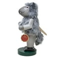 thumbnail image 3 of Steinbach Wooden Chubby Nutcracker Collection, German Christmas Decoration, Furry Wolf, 11.5", 3 of 3