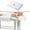 White, variant on BELOVING Cotton Massage Table Face Hole Towel with Face Breath Hole for SPA Bed Table Blue