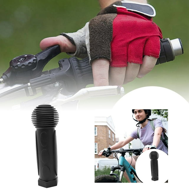 Soft Rubber Bike Handle Grips Ergonomic Design for Kids Scooters Rocking Cars and Push Carts Comfortable Non- Durable Grip