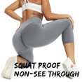 thumbnail image 4 of FITTOO High Waist Scrunch Butt Woman Capri Leggings Butt Lifting Yoga Pants Female, 4 of 6