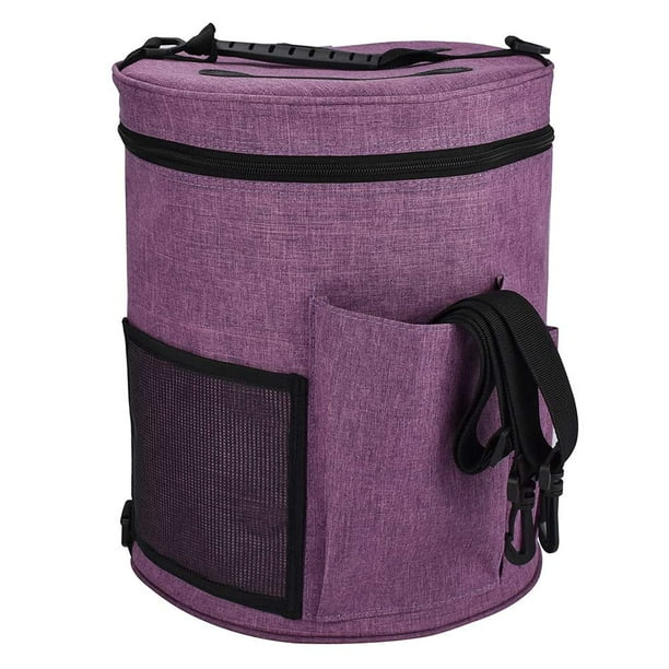 Knitting Bag Yarn Organizer Tote Bag Portable Storage Bag For Yarn