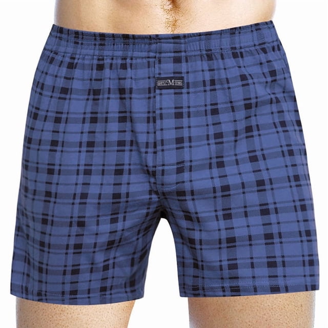 1 bóxer para hombre, 100 % algodón, tejido, varios colores.
