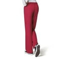thumbnail image 2 of Wink Origins Quebec -Women's Full Elastic Cargo Scrub Pant, Red, 5X, 2 of 3