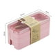 thumbnail image 2 of onlyliua para El Hogar Fiambrera Bento Portátil de 3 Capas para Microondas, con Cuchara, Contenedor de Alimentos, Caja de Almacenamiento, 2 of 4