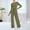 Multi-color, variant on Women's 2 Piece Outfits Lounge Sets 2026 Long Sleeve Tops Wide Leg Pants Casual Matching Set