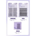 thumbnail image 2 of FCOGIN False Eyelashes, Eyelash Extensions, Natural Multi-Size, Wheat Shape, 160 Lash Wisps, 2 of 5