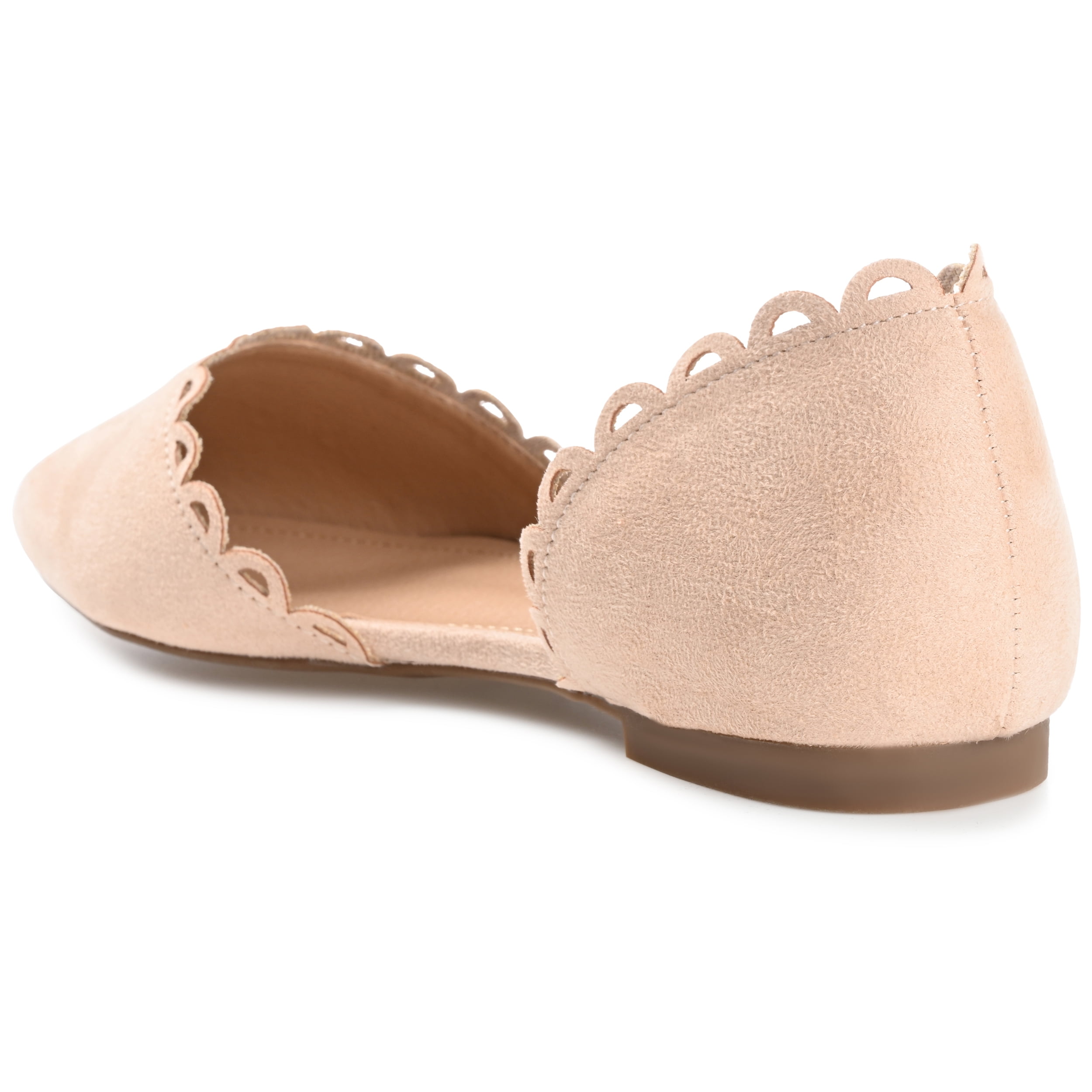 Journee Womens Jezlin Slip On Almond Toe Ballet Flats, Widths Available