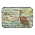 thumbnail image 1 of Carolines Treasures SC2011DDM Brown Pelican Sunset Dish Drying Mat, 1 of 1