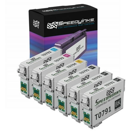 Speedy Remanufactured Cartridge Replacement for Epson 79 High Yield (3 Black  1 Cyan  1 Magenta  1 Yellow  6-Pack) 6PK Remanufactured High Yield Set for Epson 79 (3x T079120 1ea T079220 T079320 T079420) BCMY for use in Epson Stylus Photo 1400  Epson Artisan 1430.This Speedy remanufactured cartridge replacement for epson 79 high yield (3 black  1 cyan  1 magenta  1 yellow  6-pack) is a great remanufactured cartridge item at a reduced price you can t miss. It always ships fast and accurately and comes with a 100% guarantee. Buy your printer accessories and refills from our extensive printer accessories and electronics collection in confidence and save over other retailers.2-Year Quality Satisfaction Guaranteed. Affordable for Home. Reliable Toner Built for Business. Consistent Print Results. The use of aftermarket replacement cartridges and supplies does not void your printer’s warranty.