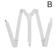 thumbnail image 1 of XShape Elastic Braces with Trousers Clips for HeavyDuty Support B3Z9, 1 of 9