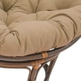 thumbnail image 3 of Blazing Needles Twill Papasan Cushion, 48" x 6" x 48", Black, 3 of 5