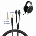 thumbnail image 2 of Replacement Audio Cable for Sennheiser HD580 HD600 HD650 HD660S HD6XX Headphones 200cm Durable Nylon Braided Cable, 2 of 11