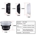 thumbnail image 2 of Apexel Professional 12X/24X Advanced Macro Lens for iPhone 11/11 Pro/11 Pro Max/XS/XS Max/XR/X/8/8+, Galaxy Note 10/10+/S10/S10+, OnePlus, Huawei and More, 2 of 8