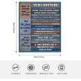 thumbnail image 5 of Gifts for Son, Son Gifts from Mom, Gifts for Adult Son, to My Son Gifts from Mom Dad, Birthday Graduation Gifts for Son, Adult Son Gift Ideas, Gift for My Son Blanket 60"x 50", 5 of 6