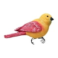 thumbnail image 2 of Maceta decorativa con forma de pájaro de simulación, escultura artística de resina, animal decorativo para rojo, 2 of 8