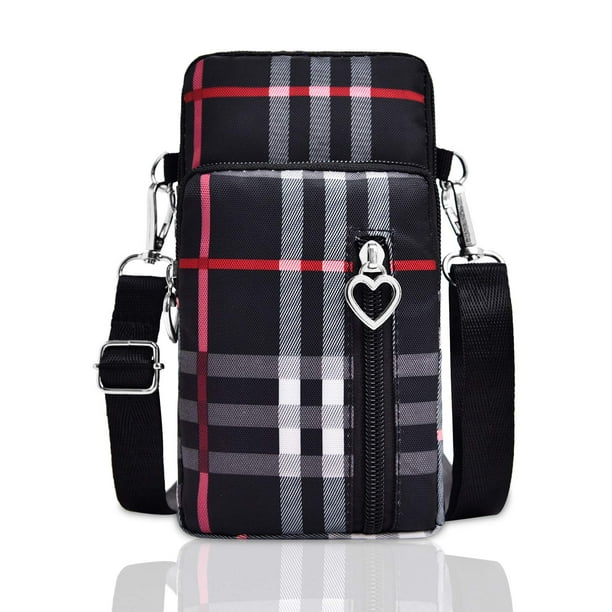 BIAOTIE Bolsos cruzados pequeños y ligeros para teléfono celular, bolsa de viaje, bolso de hombro para mujer