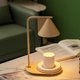 thumbnail image 1 of Lámpara eléctrica Calentador de velas con temperatura ajustable Soporte de luz aromática decorativa para decoración del hogar Sala de estar de Navidad marrón Baoblaze Lámpara de vela más cálida, 1 of 8