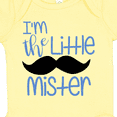 thumbnail image 4 of Inktastic I'm the Little Mister with Mustache Boys Baby Bodysuit, 4 of 5