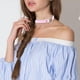 thumbnail image 3 of Collar Gótico Punk Para Mujer, Gargantilla De Corazón De Cuero Pu Ajustable A La Moda Y Joyería De Hip Hop Inevent AP007570-05, 3 of 4