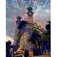 thumbnail image 2 of Gavidia, Pedro 20x24 Black Ornate Wood Framed with Double Matting Museum Art Print Titled - Mexico City Chopo Museum, 2 of 4