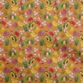 thumbnail image 1 of oneOone Silk Tabby Orange Fabric Tropical Sewing Material Print Fabric By The Yard 42 Inch Wide, 1 of 5
