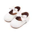 thumbnail image 6 of huajiao Baby Shoes 0 3 Months Girls Winter Babys Wedding Princess Crib for First Bowknot Dress Girls Toddler Shoes Infant Walking Shoes Sole Infant Baby Boots Newborn Shoes, 6 of 8
