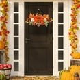 thumbnail image 5 of Tyidzon Fall Decorations for Home Fall Door Decor Pumpkin Maple Leaf Door Sign for Harvest Outdoor Indoor Window Wall Yard Thanksgiving Decorations, 5 of 6