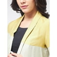 thumbnail image 4 of Zima Leto Women's Solid Colorblock Blazer With Matching Pants Set, 4 of 11